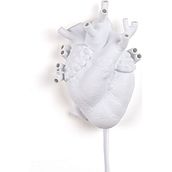 Lempa Heart porcelianinė