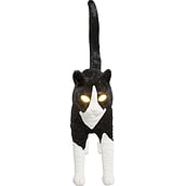 Lempa Jobby The Cat juodos ir baltos spalvų