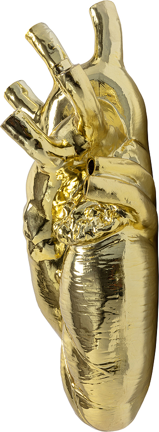 Love In Bloom Giant Vase 60 cm, doré