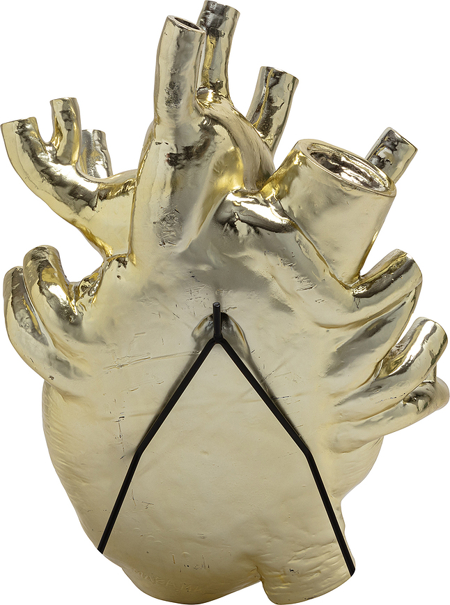 Love In Bloom Giant Vaza, 60 cm, zlata