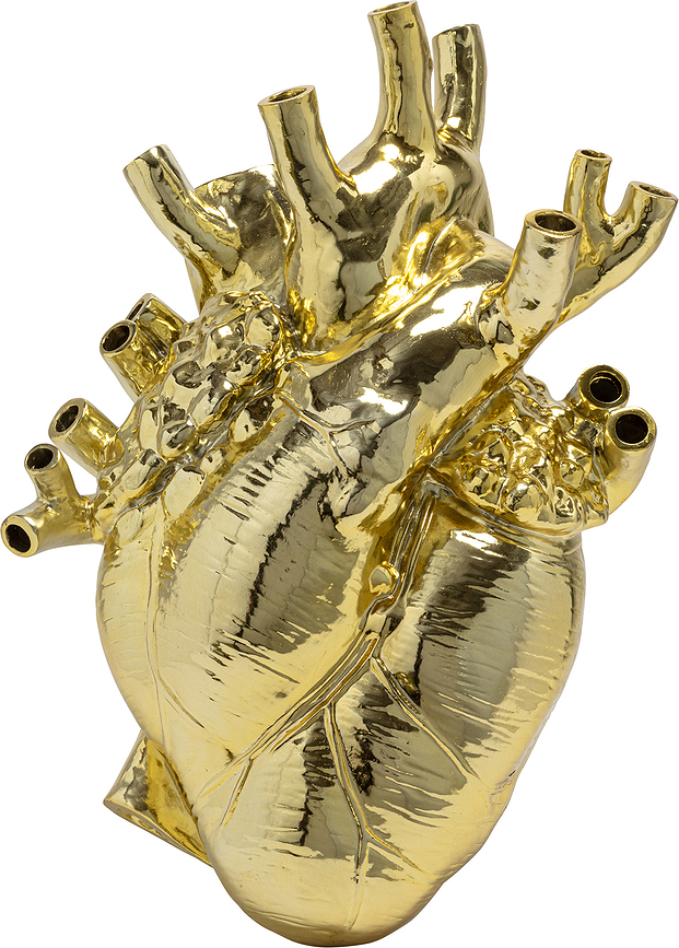 Love In Bloom Giant Vaza 60 cm zlatna