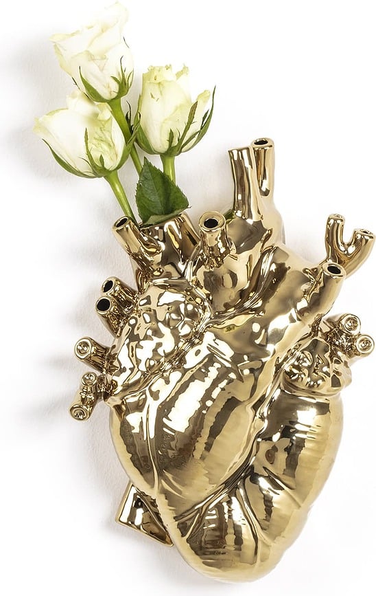 Love In Bloom Vase goldfarben