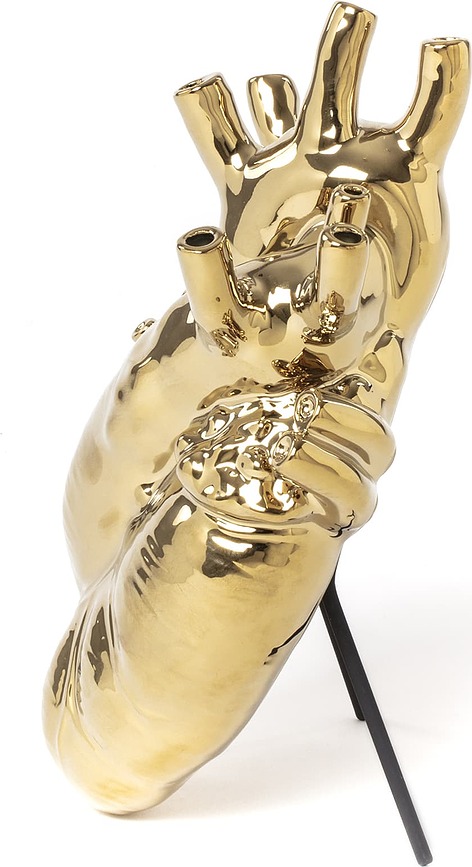 Love in Bloom Vaza zlatna