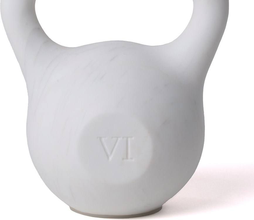 Lvdis Collections Décoration Kettlebell, en marbre