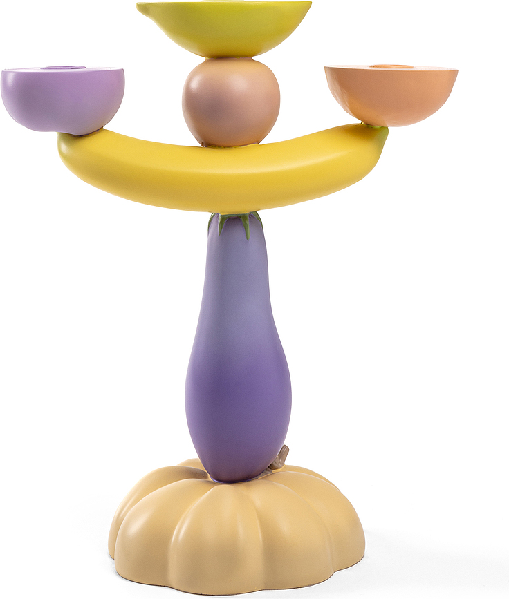 Lysholder Vitamin Aubergine