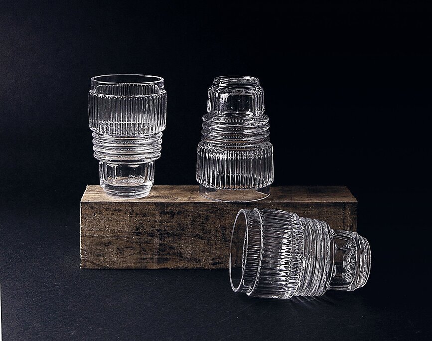 Machine Verres 13 cm, Lot de 3