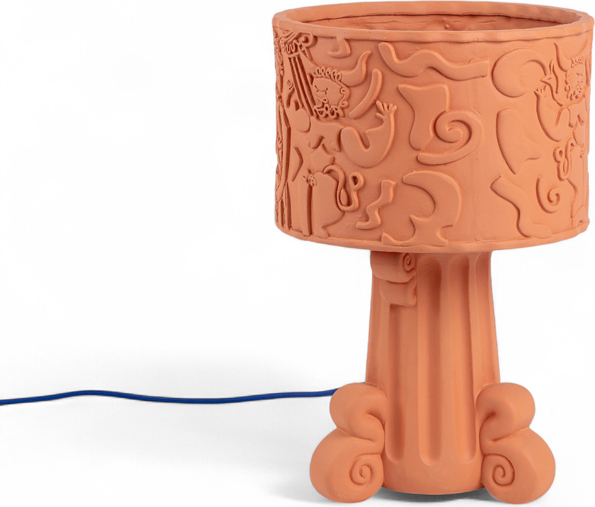 Magna Graecia 2.0 Dea Lampe de Jardin, en terre cuite