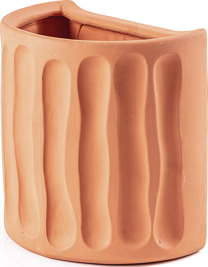 Magna Graecia Dorico Cvetlični lonec stenski, iz terakote