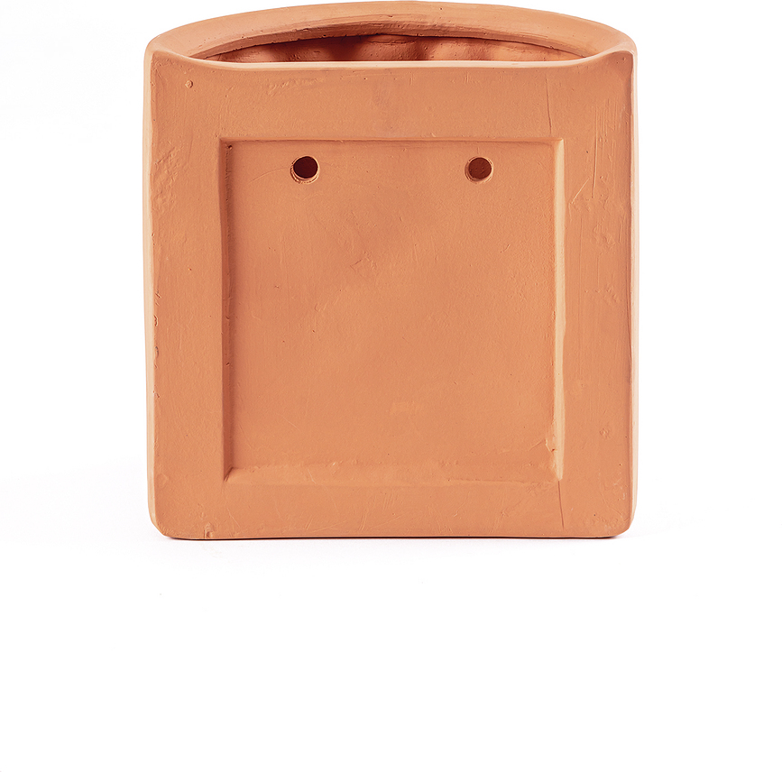 Magna Graecia Dorico Cvetlični lonec stenski, iz terakote