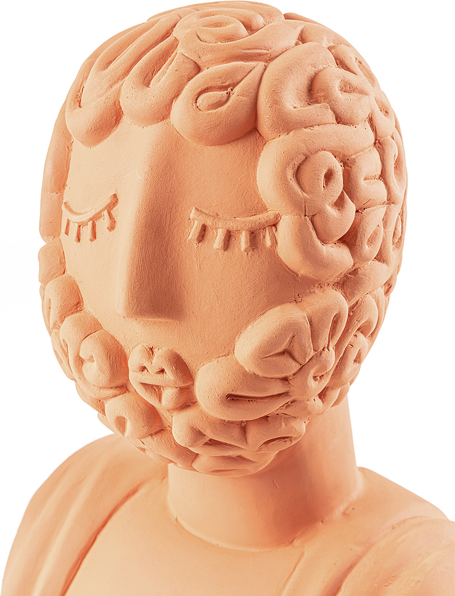 Magna Graecia Προτομή Poppea, 45 cm, τερακότα