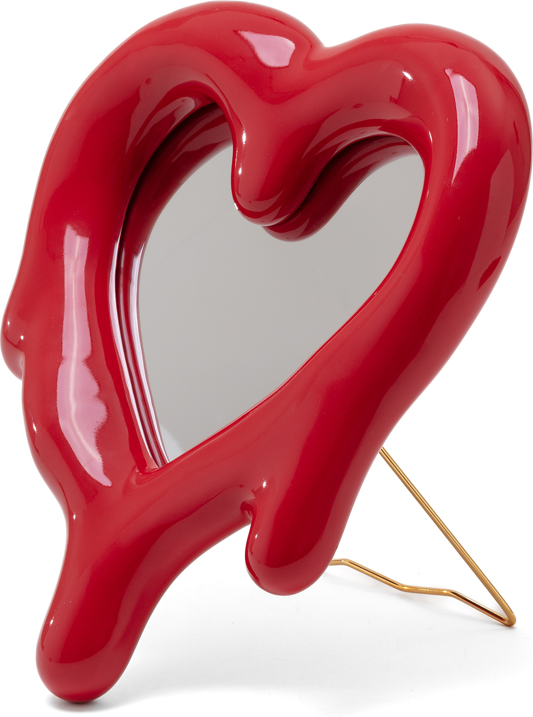 Melted Heart Bilderrahmen rot
