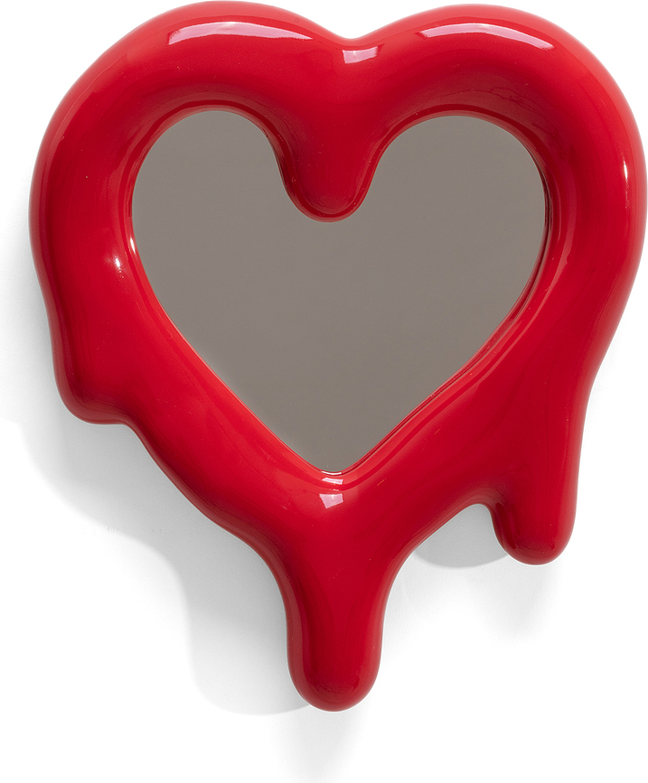 Melted Heart Cadre photo, rouge