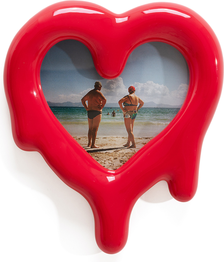 Melted Heart Okvir za Fotografije zlatni