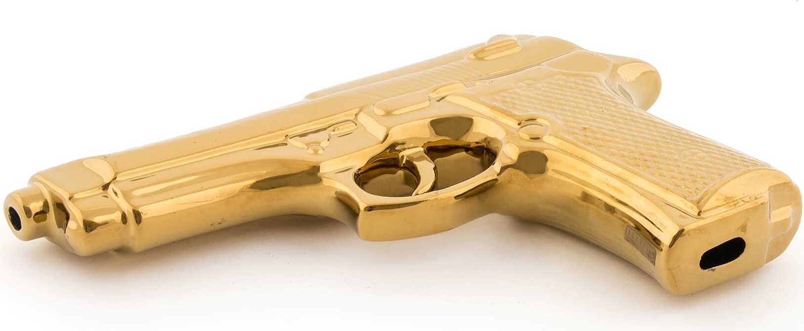 Memorabilia Dekoration my gun goldfarben limitierte Auflage