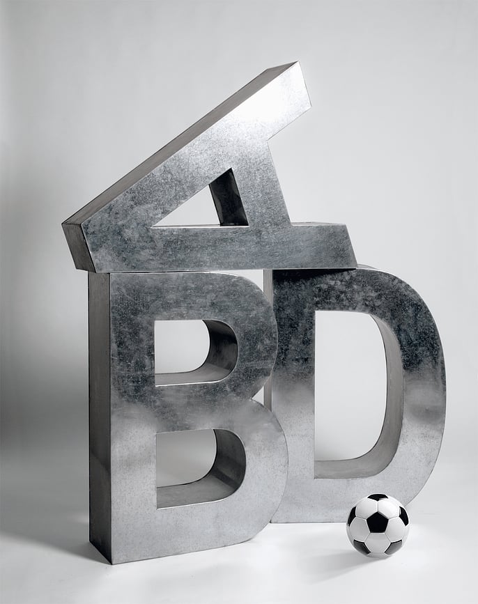 Metalvetica Črka G, 98 cm