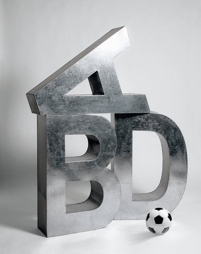 Metalvetica Γράμμα G, 98 εκ.