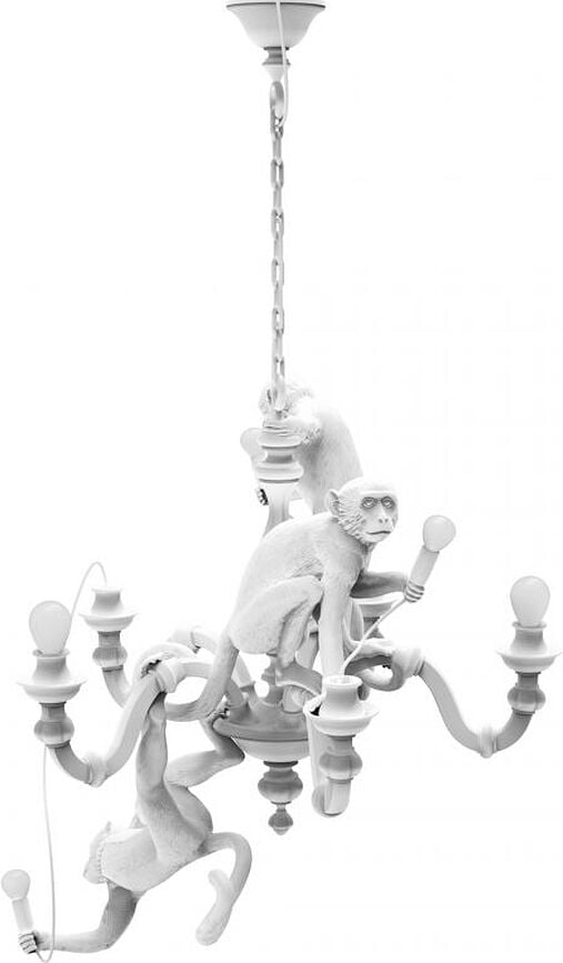 Monkey Lühter valge