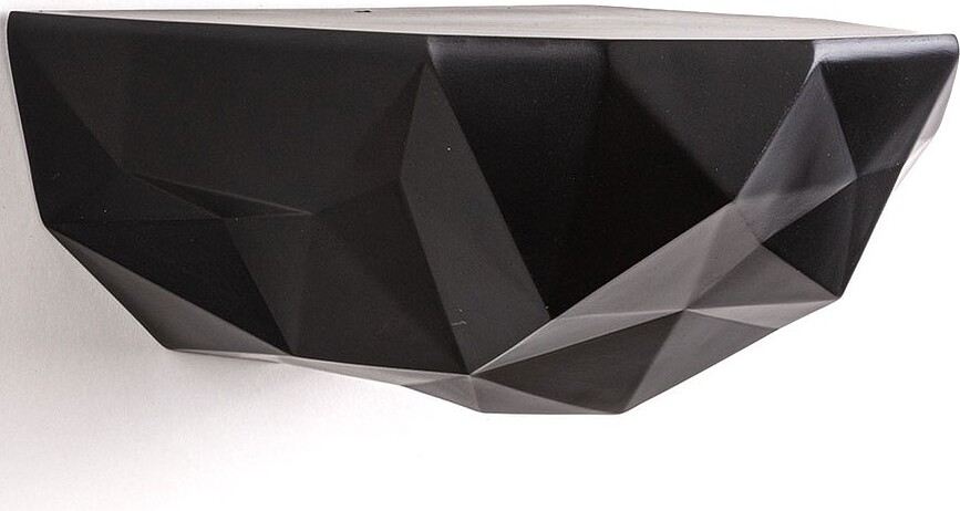 Nástenná polica Diesel Space Rock 22 cm čierna