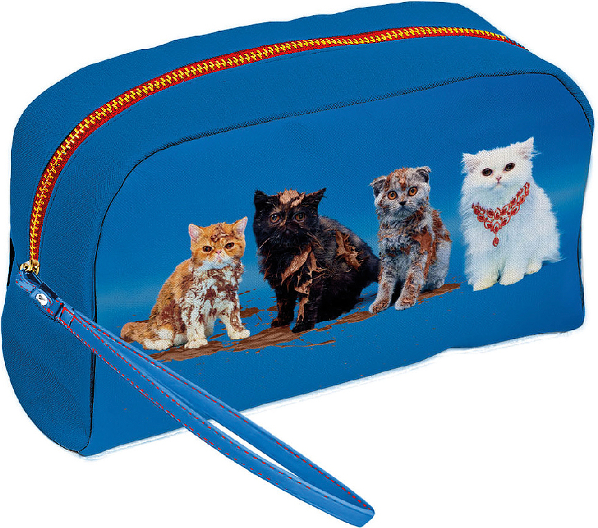Necessär Toiletpaper Kitty Gang 23 x 13 cm
