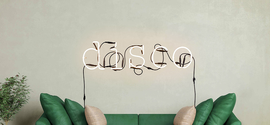 Neon Art Γράμμα, νέον, J