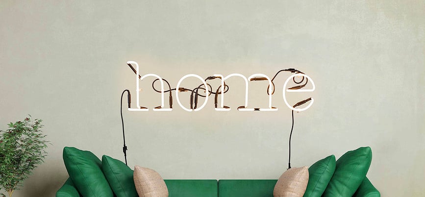 Neon Art Lettre Néon J