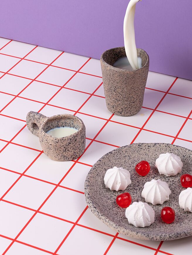 Newlithic Assiette à dessert 20 cm