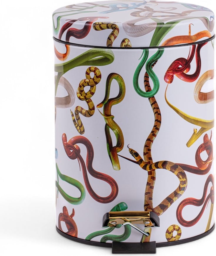 Odpadkový kôš Toiletpaper Snakes 27,5 cm