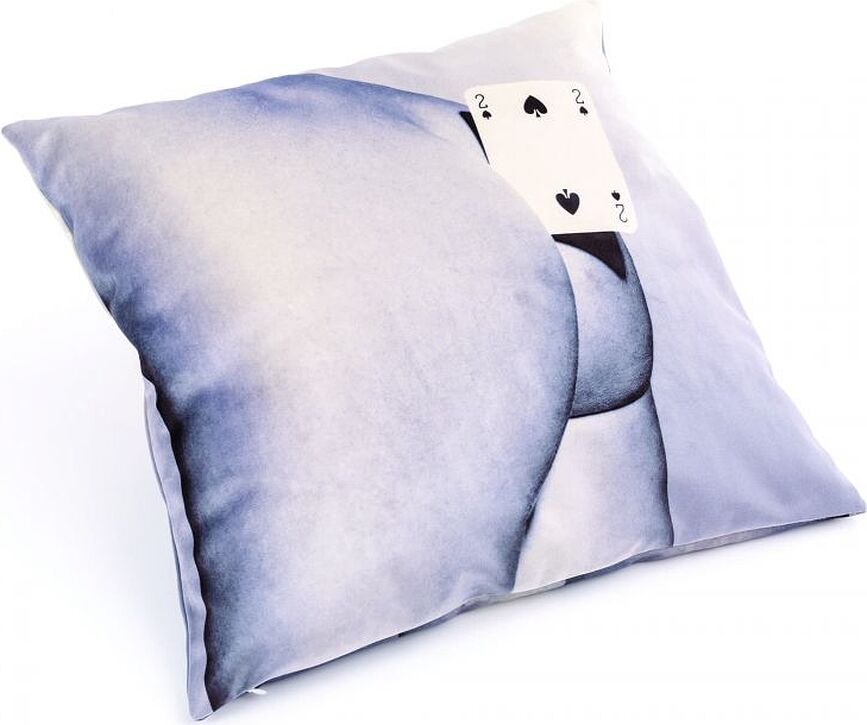 Pagalvė Seletti Wears Toiletpaper Two of spades