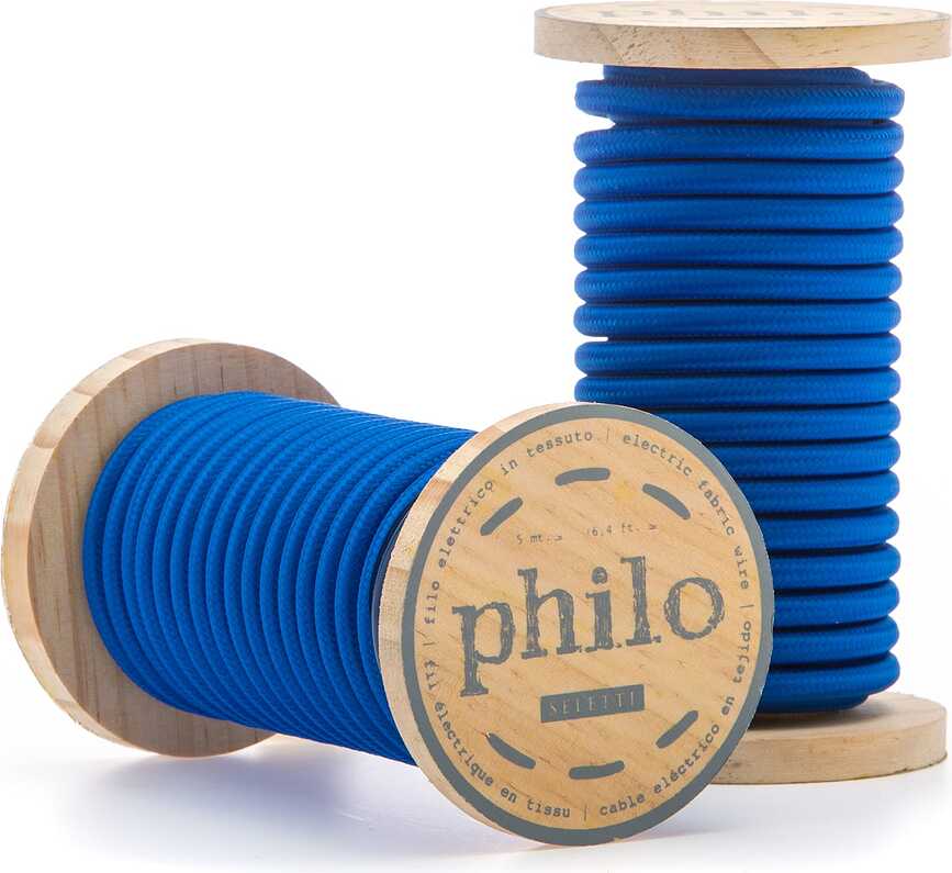 Philo Câble pour Lampes, bleu