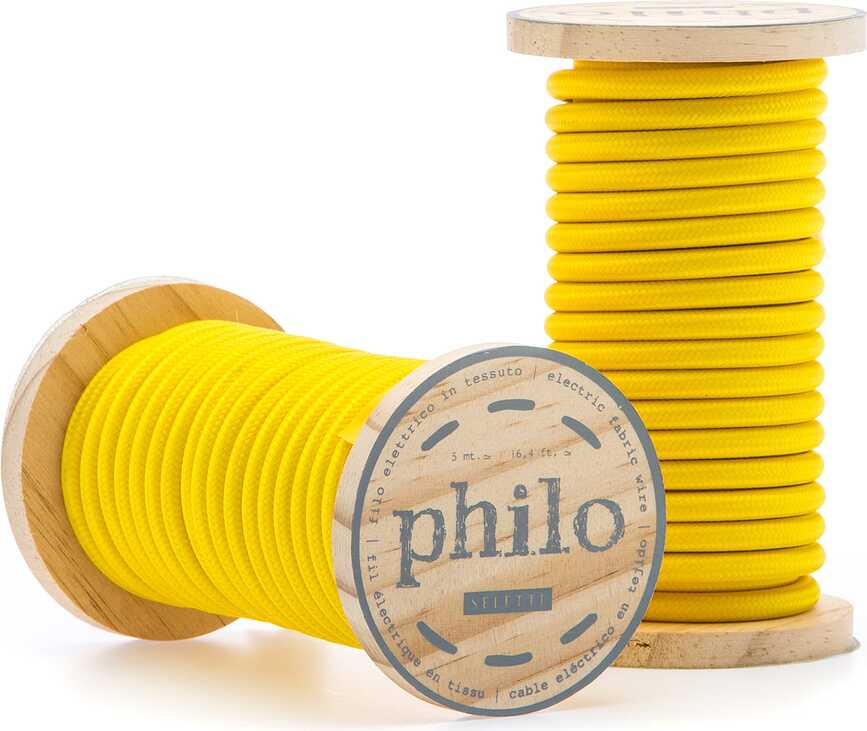 Philo Καλώδιο Φωτιστικού, κίτρινο