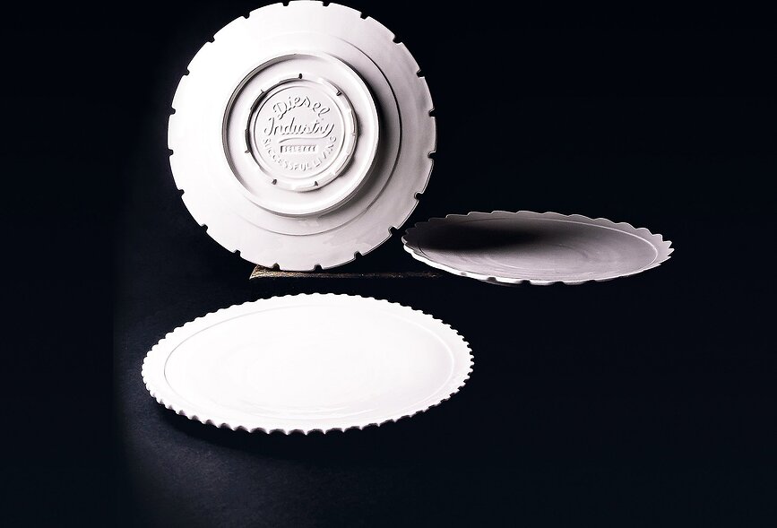 Piatti piani da pranzo Machine 3 pz.