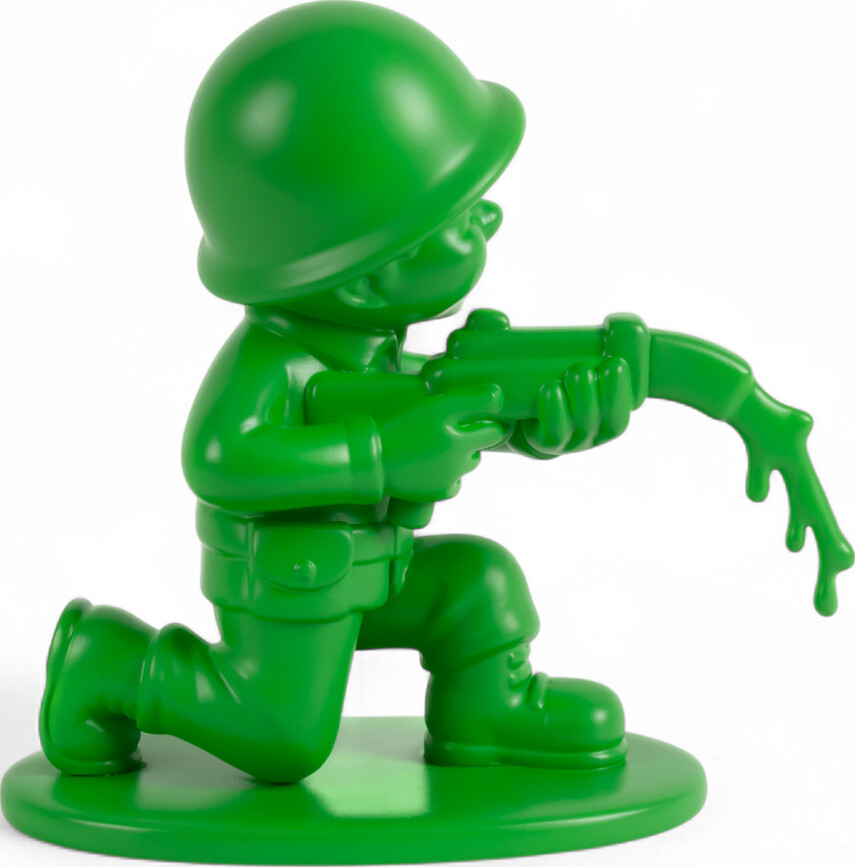 Plastic Peace Figurine 20 cm