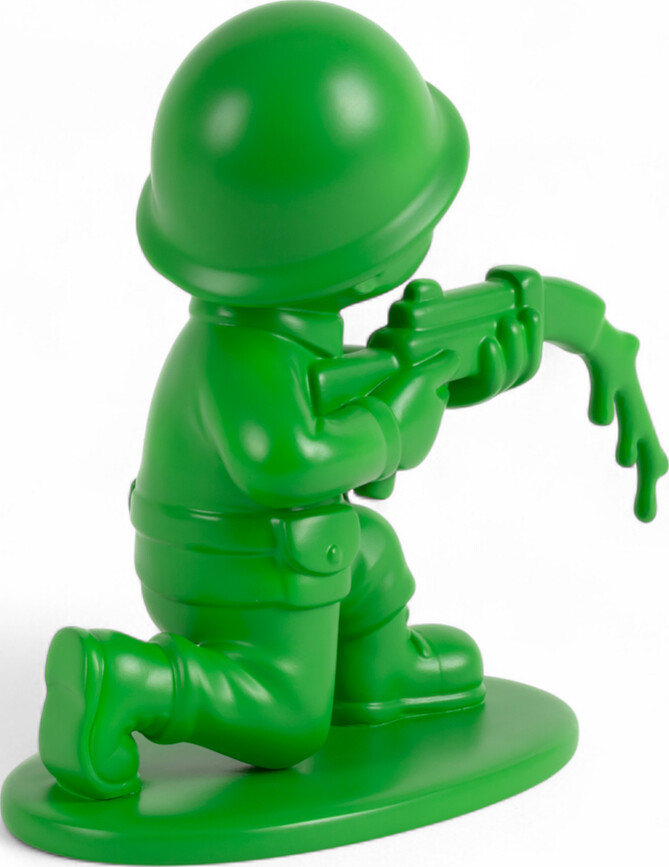 Plastic Peace Figurine 20 cm