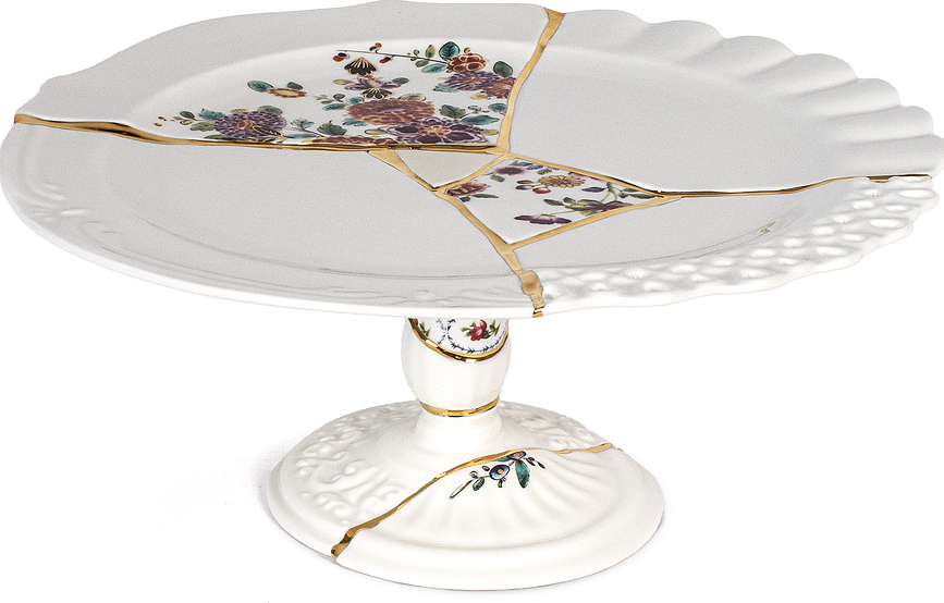 Platou pentru tort Kintsugi
