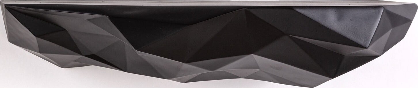 Półka ścienna Diesel Space Rock 46 cm czarna