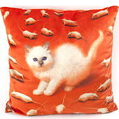 Poszewka na poduszkę Seletti Wears Toiletpaper Kitten