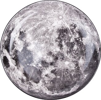 Pusdienu šķīvis Cosmic Moon 30 cm