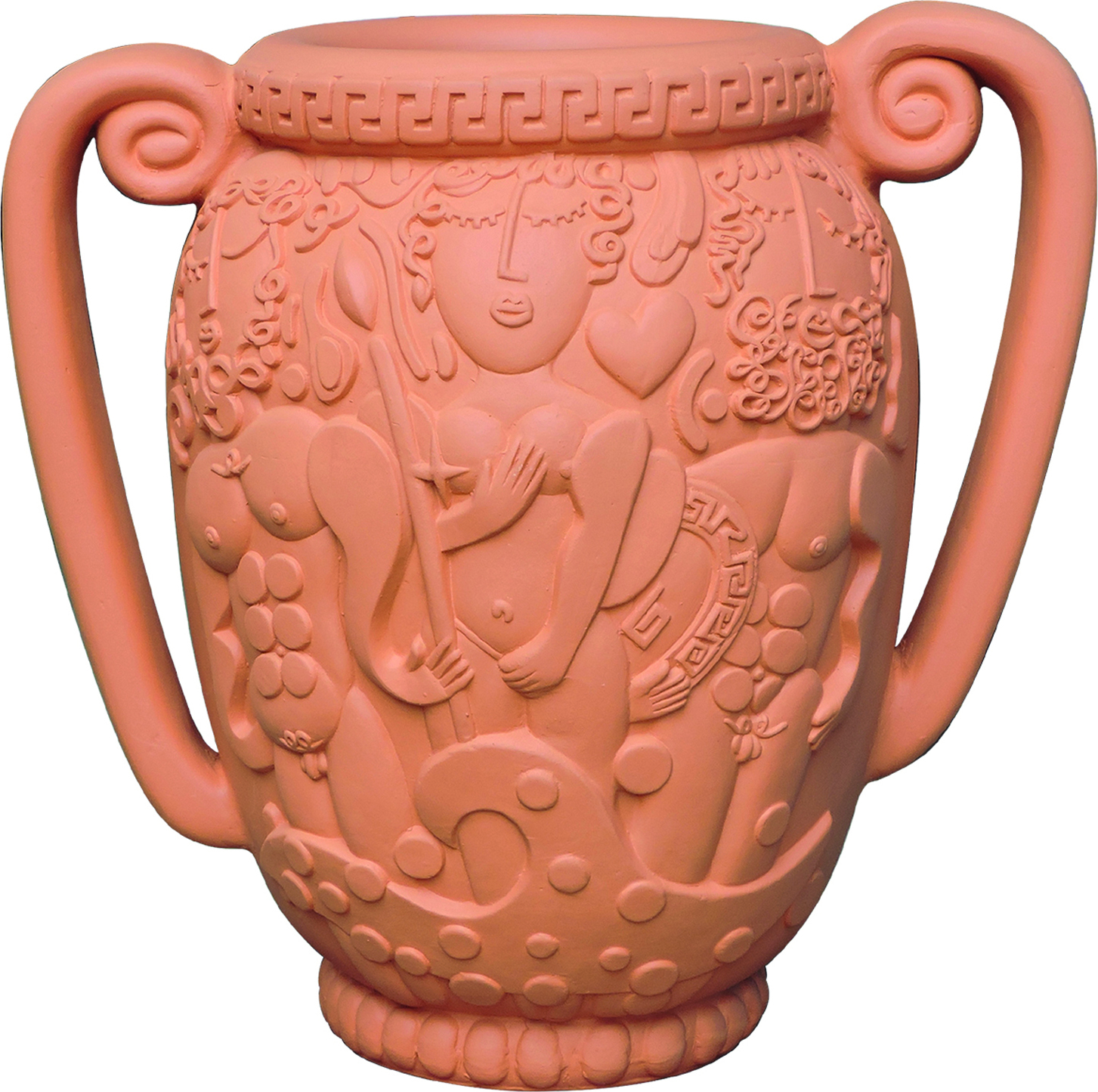 Rzeźba Amphora 140 cm z terakoty