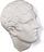Sculptură Memorabilia Mvsevm Head bărbat
