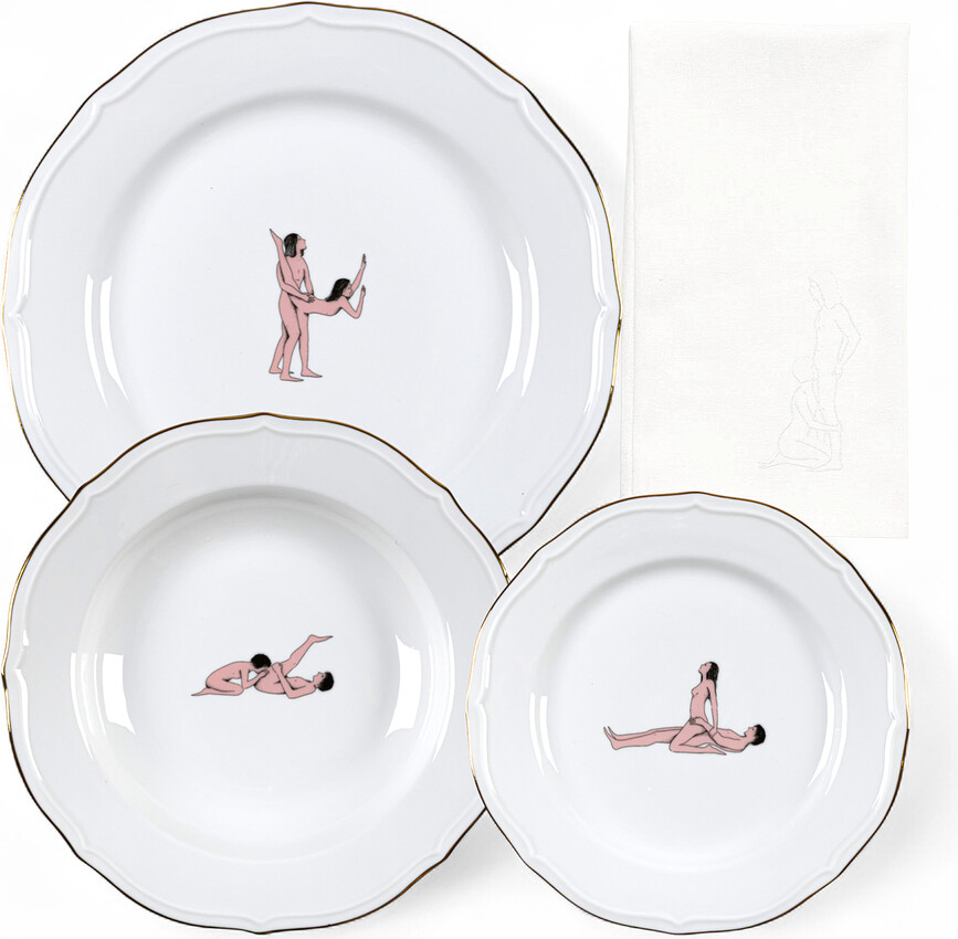 Seikantai5271 Servis za jelo izduženi 4-dijelni set