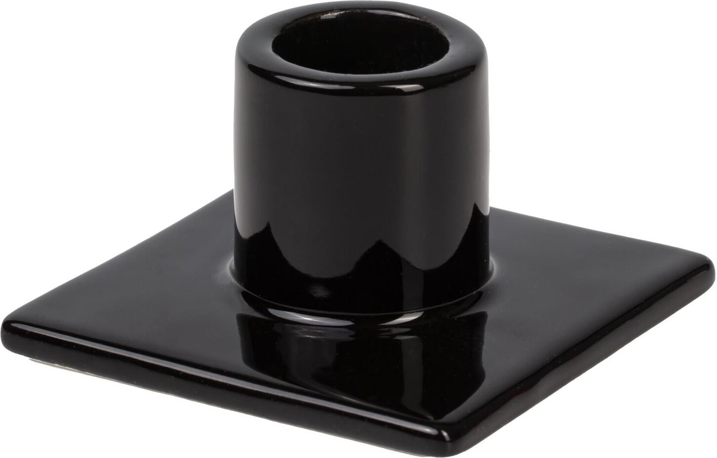 Seletti Kerzenhalter für Stabkerze, schwarz