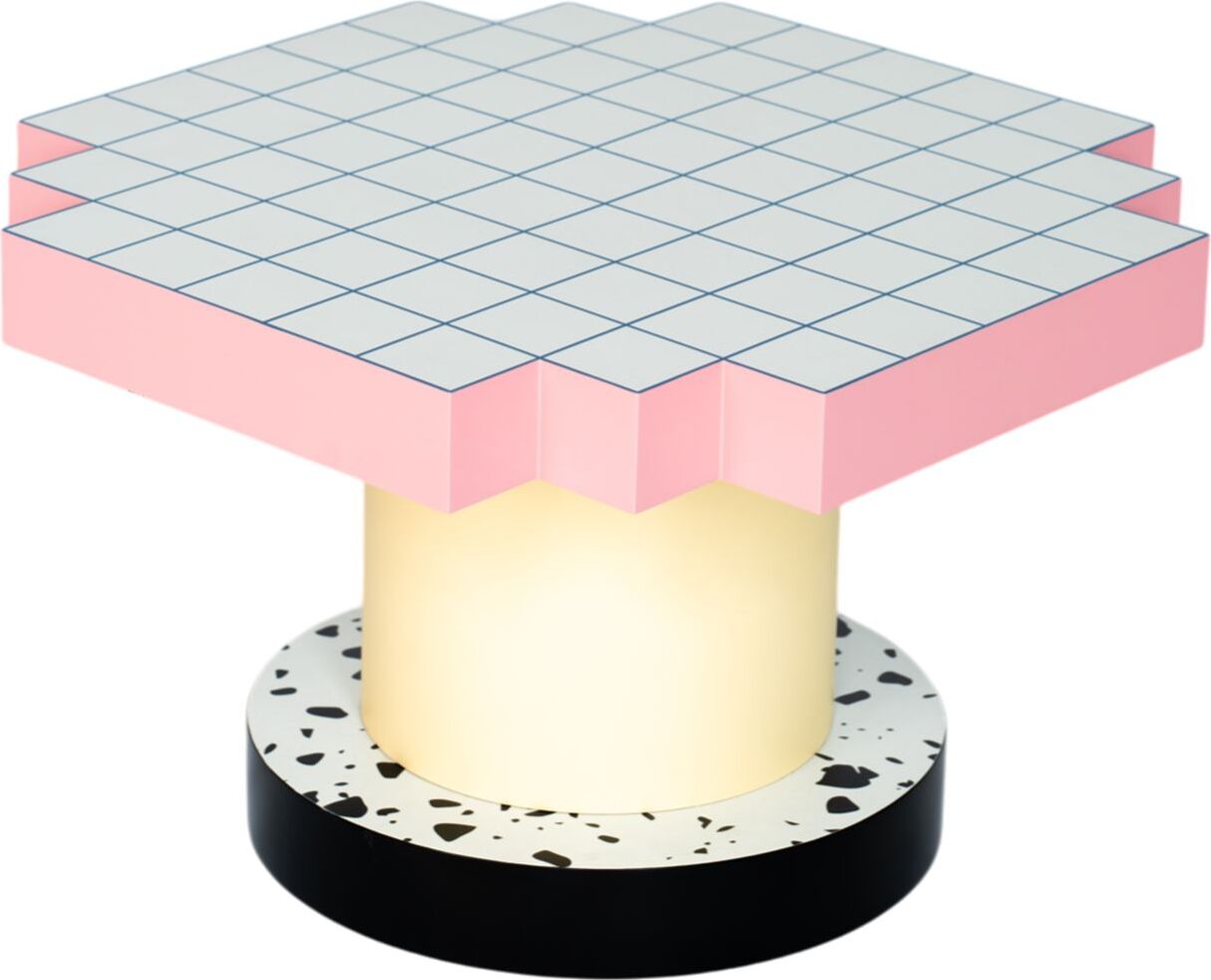 Seletti Supercoffeetable Kaffeetisch kariert blau