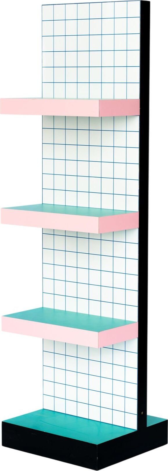 Seletti Supershelf Regal kariert blau
