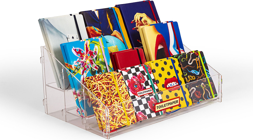 Seletti Wears Toiletpaper Carnet, grand, Deux de Pique