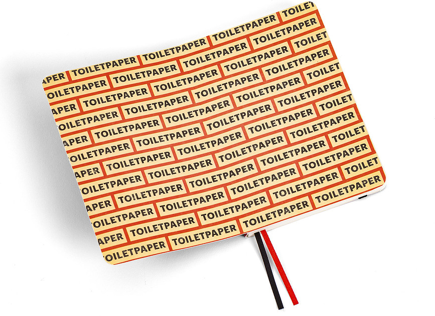 Seletti Wears Toiletpaper Carnet, grand, Deux de Pique