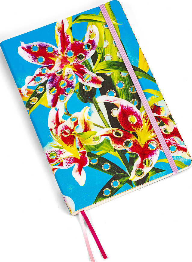 Seletti Wears Toiletpaper Carnet, grand, motif Fleurs