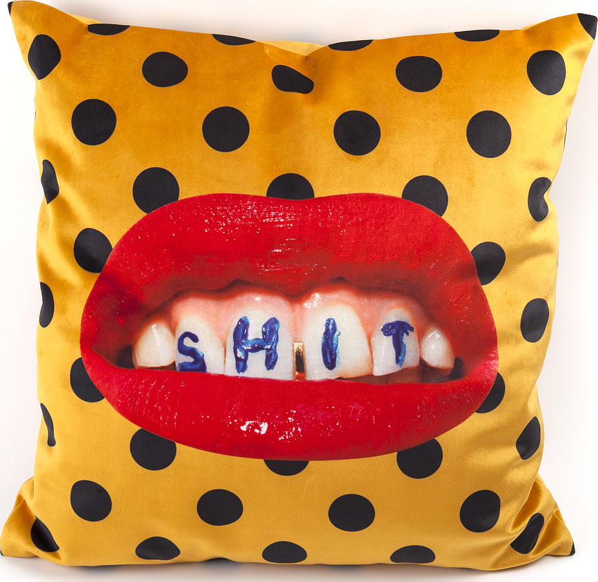 Seletti Wears Toiletpaper Coussin, PE Shit