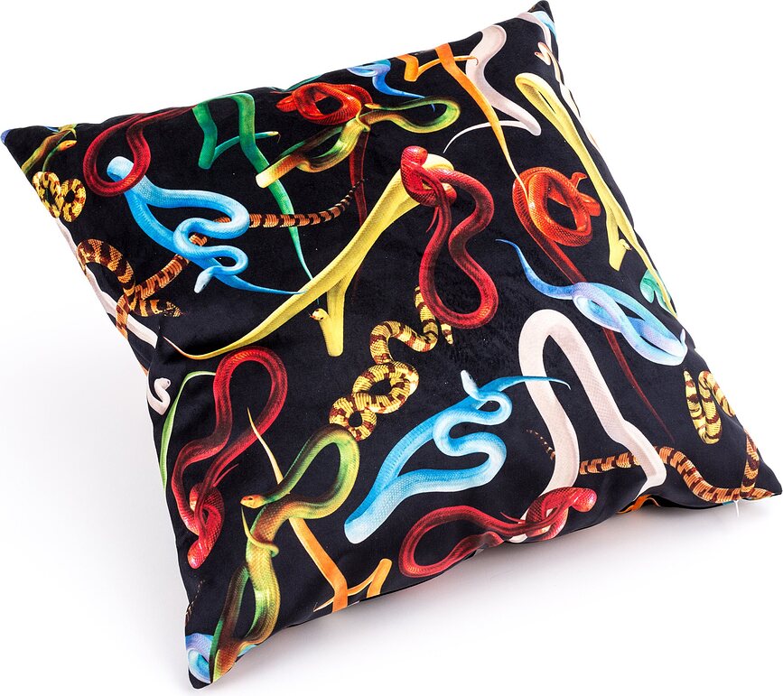 Seletti Wears Toiletpaper Coussin Serpents