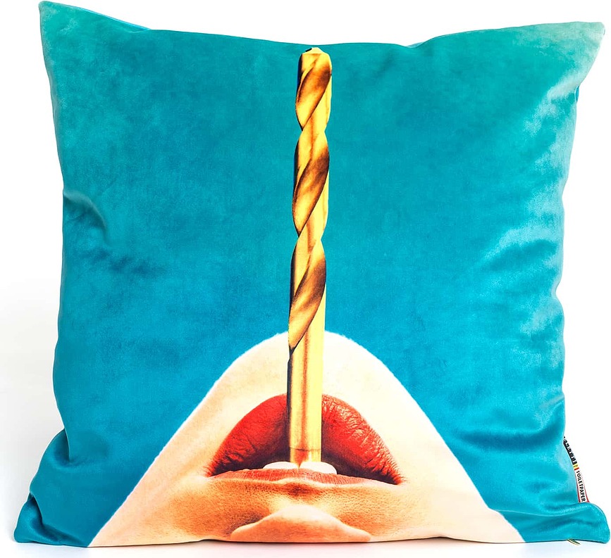 Seletti Wears Toiletpaper Housse de Coussin Drill