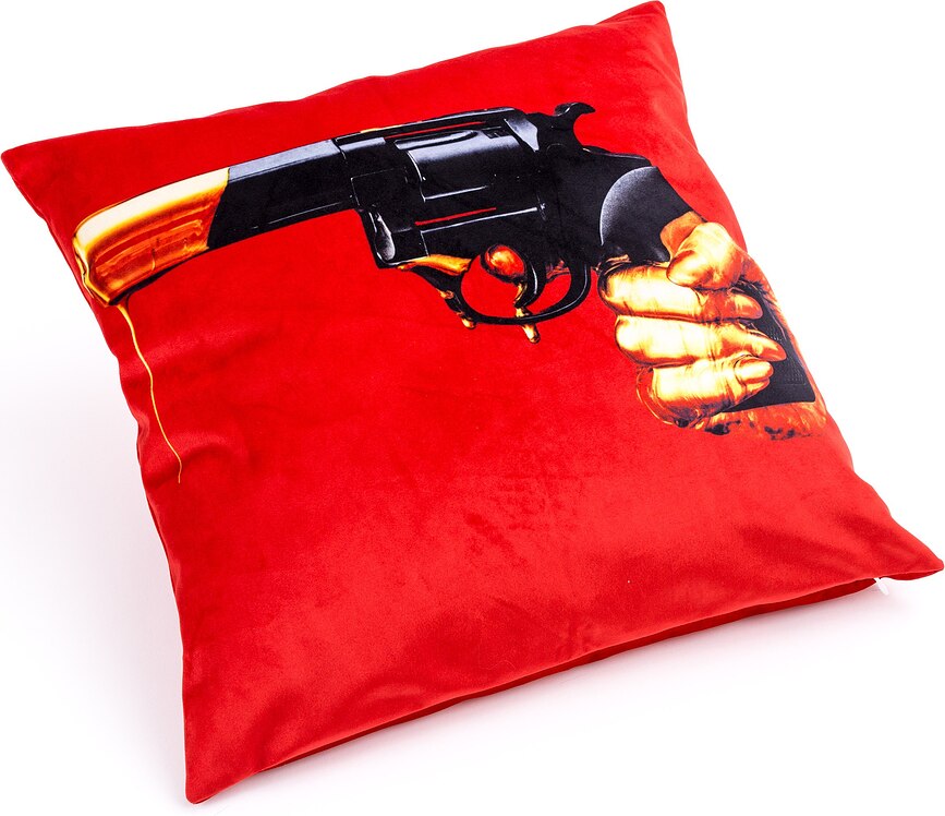 Seletti Wears Toiletpaper Μαξιλάρι Revolver
